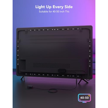 Govee Smart TV LED Backlight - RGBIC with App Control