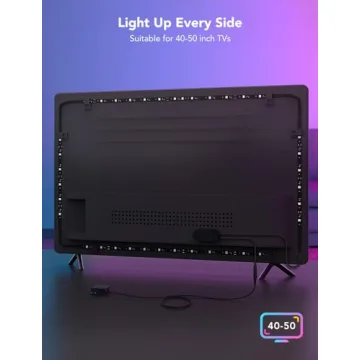 Govee Smart TV LED Backlight - RGBIC with App Control