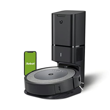 iRobot Roomba i3+ EVO (3550) Self-Emptying Robot Vacuum – Now Clean by Room with Smart Mapping, Empties Itself for Up to 60 Days, Works with Alexa, Ideal for Pet Hair, Carpets​, Roomba i3+