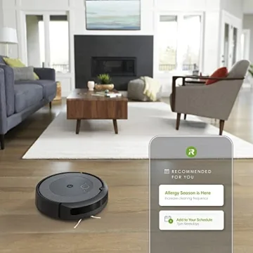 iRobot Roomba i3+ EVO (3550) Self-Emptying Robot Vacuum – Now Clean by Room with Smart Mapping, Empties Itself for Up to 60 Days, Works with Alexa, Ideal for Pet Hair, Carpets​, Roomba i3+
