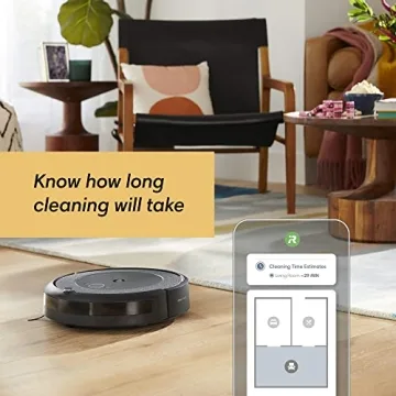 iRobot Roomba i3+ EVO (3550) Self-Emptying Robot Vacuum – Now Clean by Room with Smart Mapping, Empties Itself for Up to 60 Days, Works with Alexa, Ideal for Pet Hair, Carpets​, Roomba i3+