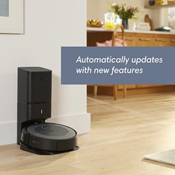 iRobot Roomba i3+ EVO (3550) Self-Emptying Robot Vacuum – Now Clean by Room with Smart Mapping, Empties Itself for Up to 60 Days, Works with Alexa, Ideal for Pet Hair, Carpets​, Roomba i3+