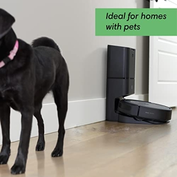 iRobot Roomba i3+ EVO (3550) Self-Emptying Robot Vacuum – Now Clean by Room with Smart Mapping, Empties Itself for Up to 60 Days, Works with Alexa, Ideal for Pet Hair, Carpets​, Roomba i3+