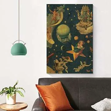 Mellon Collie Canvas Wall Art - Perfect for Music Lovers