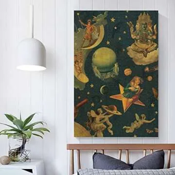 Mellon Collie Canvas Wall Art - Perfect for Music Lovers
