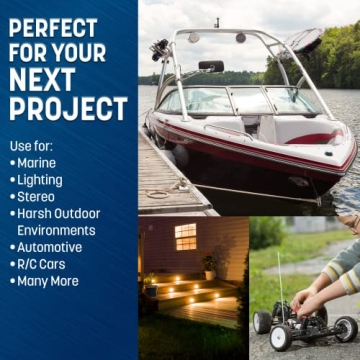 GS Power Marine Wire 100ft – Durable Tinned Copper Wire