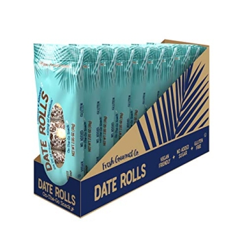 Gourmet Coconut & Almond Date Rolls | Vegan Gluten-Free Snack