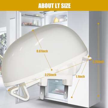 New W11251749 W11602886 LED Light for Whirlpool Kenmore KitchenAid Freezer