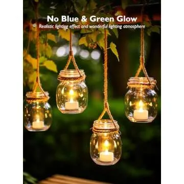 Beichi 100-Pack Flameless LED Tea Light Candles Bulk