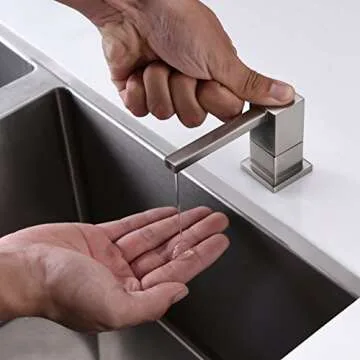 FONVETH Soap Dispenser Stylish Kitchen & Bathroom Accessory