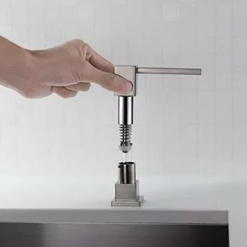 FONVETH Soap Dispenser Stylish Kitchen & Bathroom Accessory
