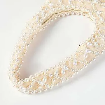 Stunning Acrylic Pearl Clutch for Weddings and Evening Events