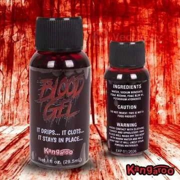 Kangaroo Washable Fake Blood for Halloween and Theatre