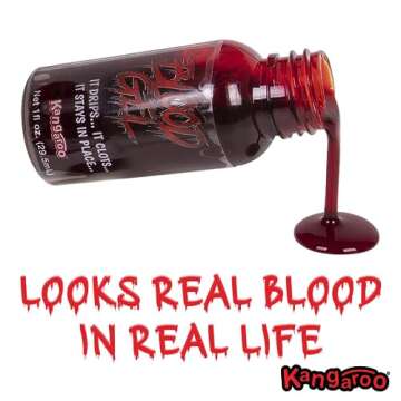 Kangaroo Washable Fake Blood for Halloween and Theatre