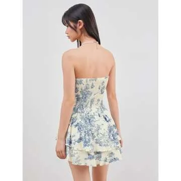 CIDER Women's Mini Dress - Flattering Summer Cocktail Style