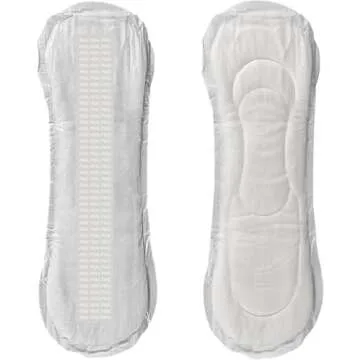 Postpartum Maternity Pads [Pack of 14] – Large Maximum Absorbency Heavy Flow Postpartum Pads - Ultra Soft Disposable Nursing Pads for New Moms- Vakly Postpartum Guide Included (1 Pack)