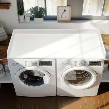 GaShell Washer Dryer Countertop, 27.5" x 54" Essential for Laundry Room Organization