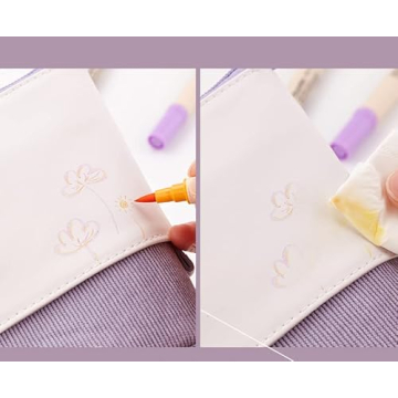 Stylish Friinder Telescopic Pencil Bag for Stationery Organization