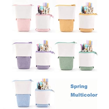 Stylish Friinder Telescopic Pencil Bag for Stationery Organization