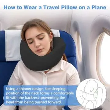 Jiaao Travel Neck Pillow for Ultimate Comfort Anywhere