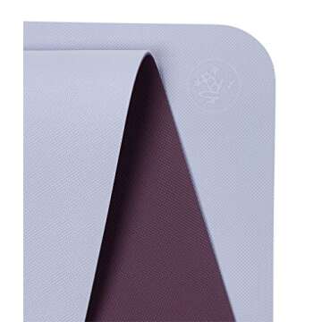 Manduka Begin Yoga Mat - Perfect for Beginners in Yoga & Pilates, Women and Men, 5mm Thick, Reversib...