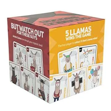 Dueling Llamas | A Simple Family Friendly Card Game | The Perfect Balance Of Strategy And Luck | Par...