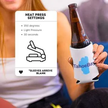 TahoeBay Slim Can Cooler Sleeves in Assorted Solid Colors