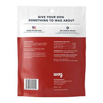 Wag Duck Bites - Tender USA Jerky Dog Treats 16 Oz