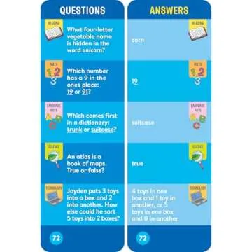 Brain Quest 1st Grade Smart Cards for Engaging Learning