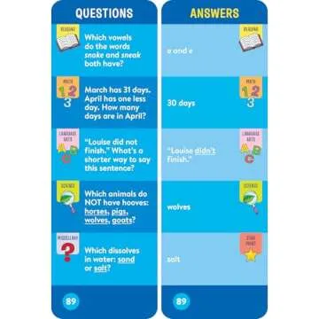 Brain Quest 1st Grade Smart Cards for Engaging Learning