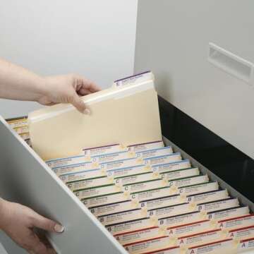 Smead Manila File Folder Set - 200 Durable Organizers
