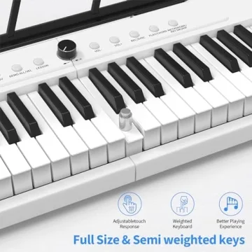 88-Key Beginner Electric Digital Piano with Accessories