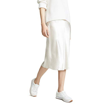 Vince Women's Slip Skirt in Champagne – Elegant & Versatile for Any Occasion