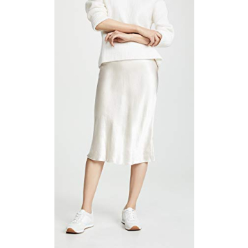 Vince Women's Slip Skirt Champagne Stylish Comfort