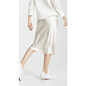 Vince Women's Slip Skirt Champagne Stylish Comfort