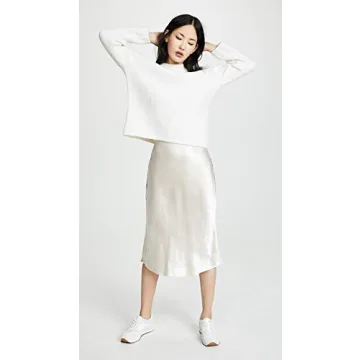 Vince Women's Slip Skirt Champagne Stylish Comfort