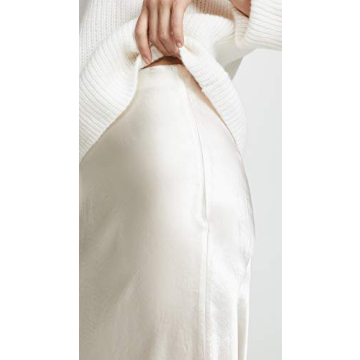 Vince Women's Slip Skirt Champagne Stylish Comfort