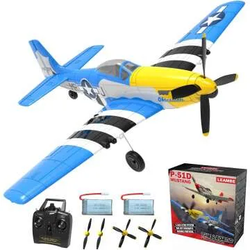 LEAMBE RC Plane P51 Mustang Easy for Beginners ✈️