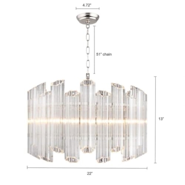 Elegant Ryder Crystal Waterfall Chandelier for Any Room