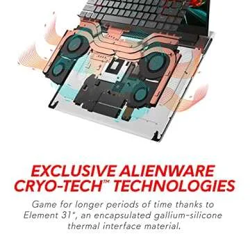 Alienware X15R1 Gaming Laptop - 15.6-inch FHD (1920x1080) 360Hz 1ms Display, Intel Core i7-11800H Pr...