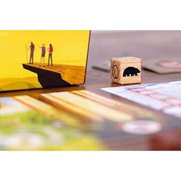 Trails, a Family and Strategy Board Game About Hiking and Outdoors by Keymaster, 2-4 players