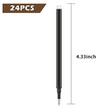 Zonon 24 Erasable Gel Ink Refills – Perfect for Writing