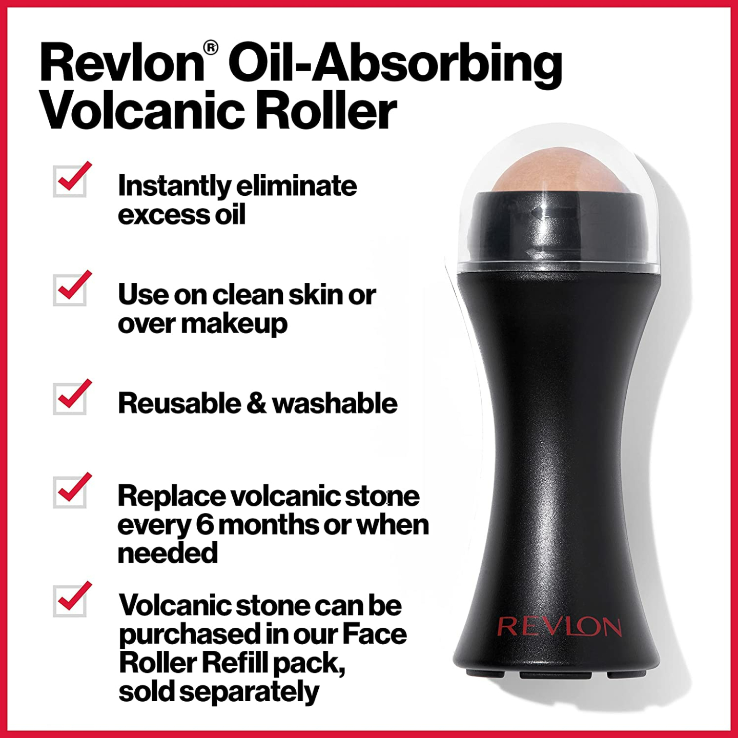 Revlon Face Roller for Shine-Free Skin