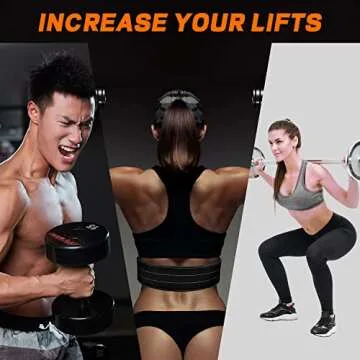 Weight Lifting Belt Weightlifting Belt for Men and Women Deadlift Training Lifting Athletes Belts Lower Back Support for Squats Lifting Gift