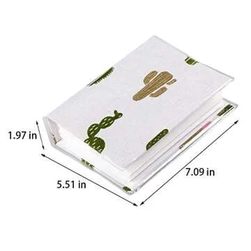 Trycooling 100 Pockets Cactus Photo Album for 4x6 Photos