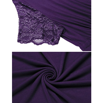 MAXMODA Maternity Nursing Gown for Hospital Comfort