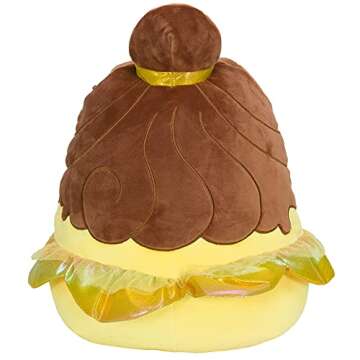 Squishmallows Official Mickey Mouse Kellytoy Plush 14-Inch Belle with Sequins - Disney Ultrasoft Stuffed Animal Plush Toy - Amazon Exclusive