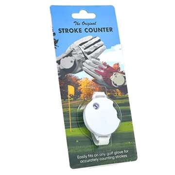 Effortless Golf Stroke Counter with Easy Glove Attachment