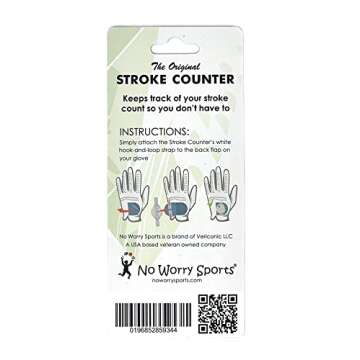No Worry Golf Stroke Counter - Keep Score Easily