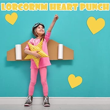 Heart Hole Punch Set - Versatile Crafting Tool for DIY Projects